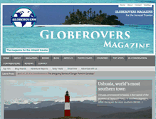 Tablet Screenshot of globerovers-magazine.com